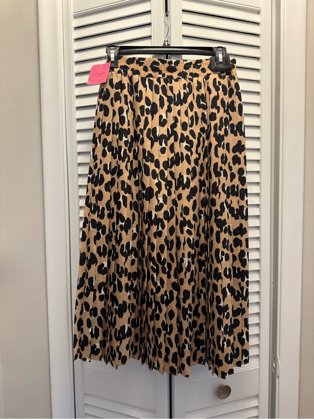 Kate Spade Mainline Forest Feline Midi Skirt Size Small